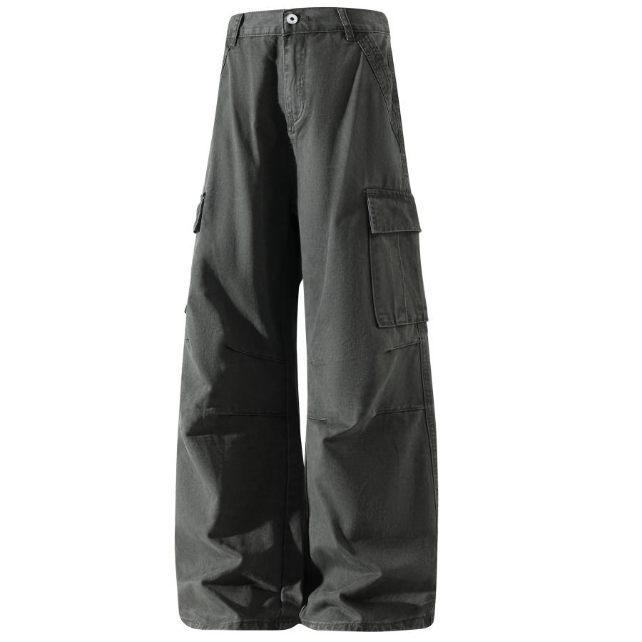 X1617 Casual Pants Unisex Moderate Straight Fit Pants