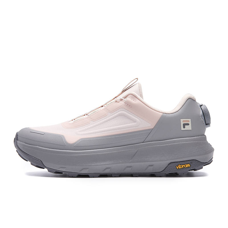 FILA BOA EXPLORER 3 Abrasion Resistant Support Low top Outdoor Shoes Women's Pink Gray