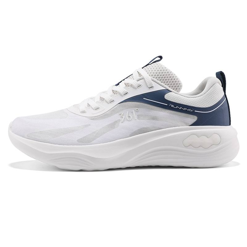 361° Low top Casual Training Running Shoes Men's White Blue