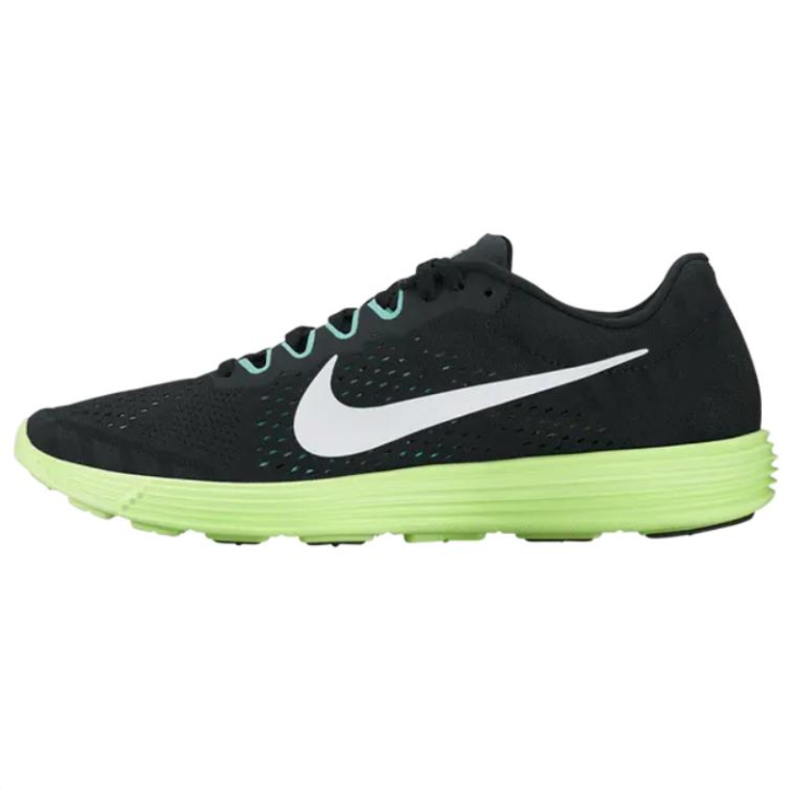 Nike Nike Lunaracer 4 Comfortable Slip Resistant Abrasion Resistant Low top Training Running Shoes Men's Black Green