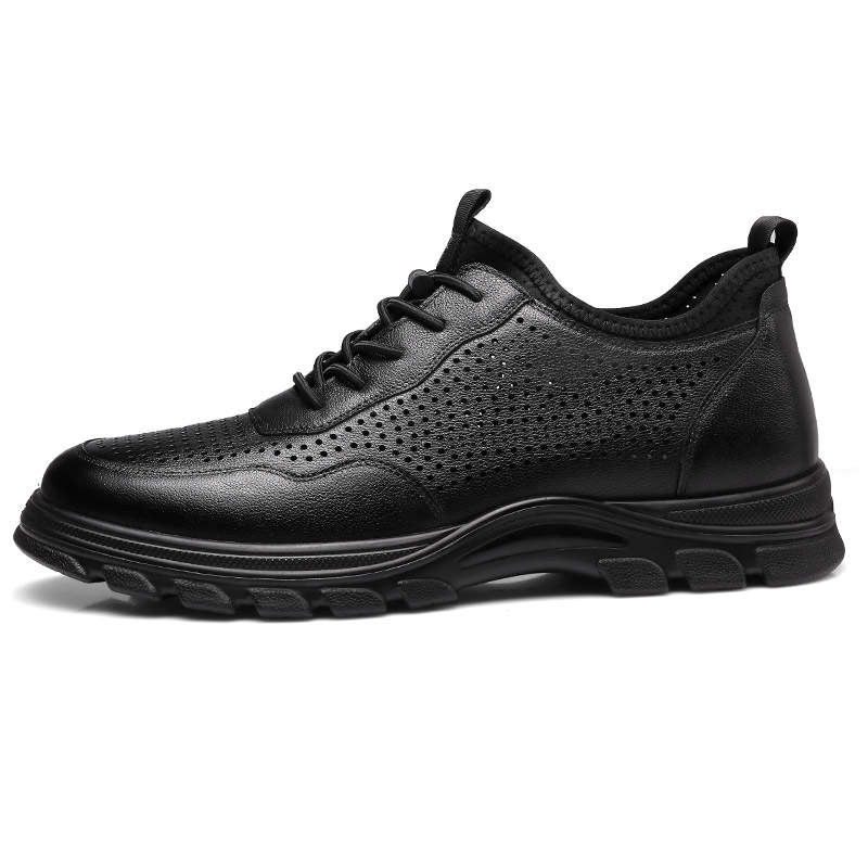 QIANGREN 3515 Men's Casual Shoes Black