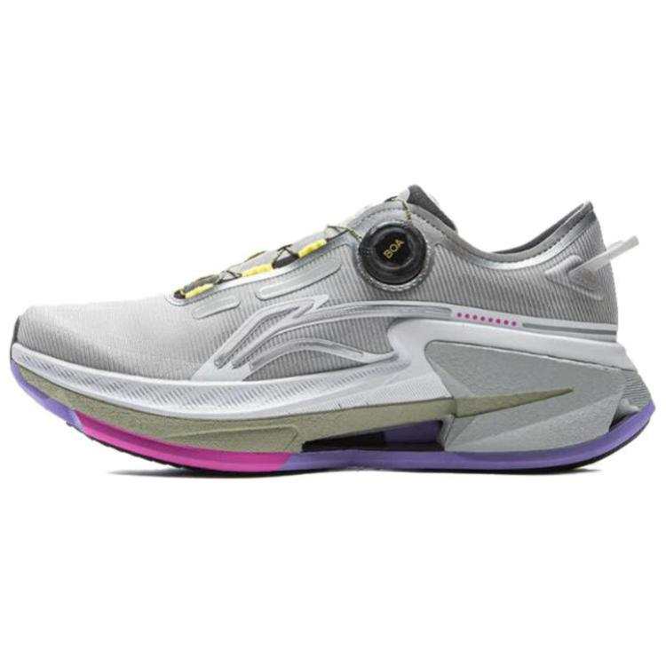 Li-Ning Li Ning Furious Rider 8 PRO Cushioning Slip Resistant Abrasion Resistant Low top Running Shoes Men's Gray