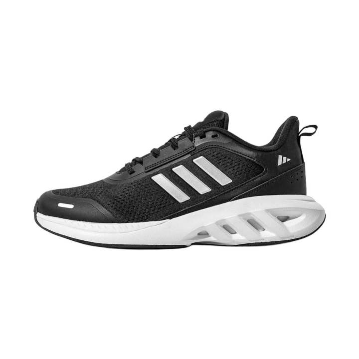 Adidas Adidas ALL DAY POWER Low top Running Shoes Unisex Black White Metallic Silver