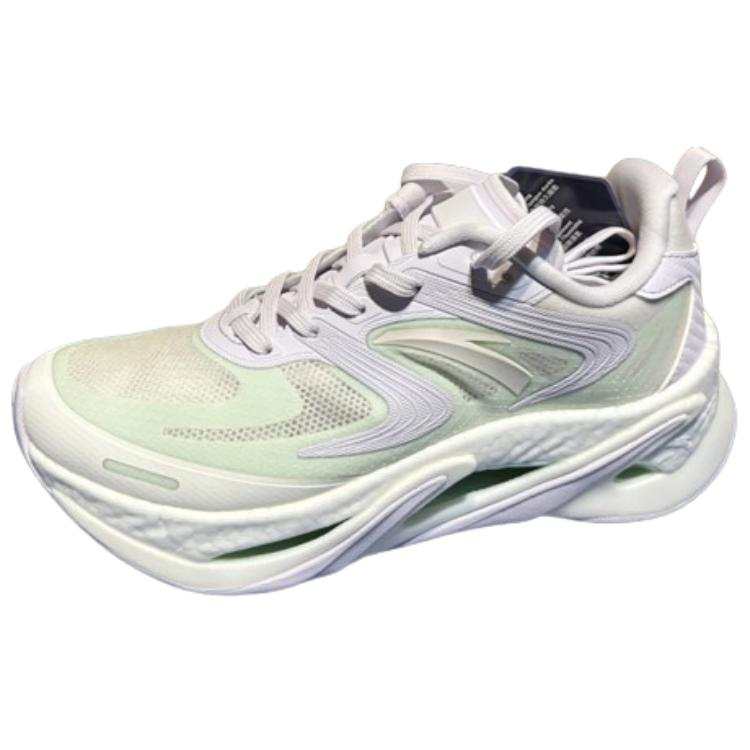 Anta Comfortable And Trendy Mesh Cushioning Slip Resistant Low top Casual Running Shoes Women's Purple White Blue