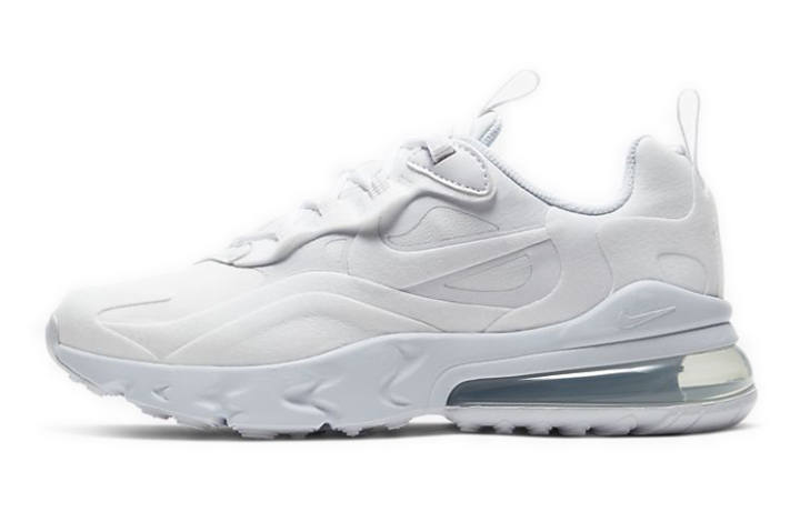 Nike Nike Air Max 270 React 'Triple White' Gs