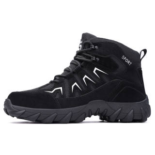 GUYISA Safety & Protective Shoes Men's High Top