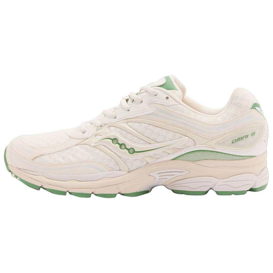 Saucony END. x Saucony ProGrid Omni All in 9 Running Shoes Men's Beige Green