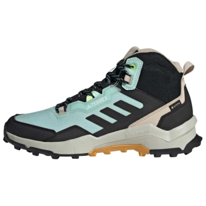 Adidas Adidas Terrex AX4 Mid Gore Tex Semi Flash Aqua Core Black Preloved Yellow Women's