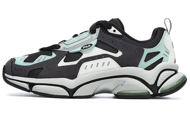 FILA FUSION Rjv D Low top Running Shoes Women's Black Green