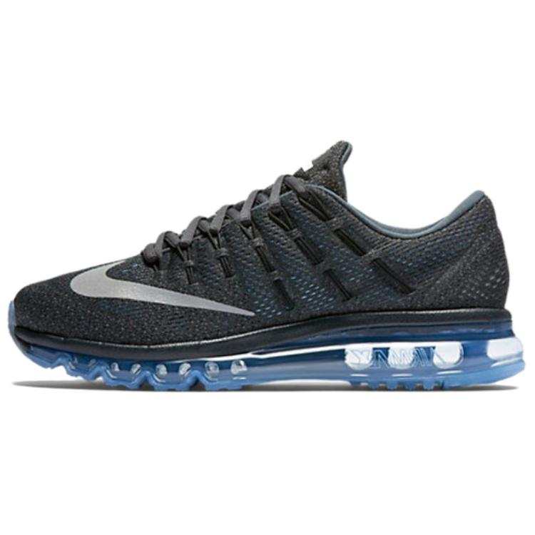 Nike Nike Air Max 2016 Abrasion Resistant Low top Running Shoes Women's Black