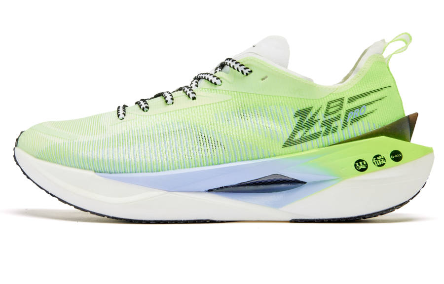 QIAODAN Flying Shadow PRO Slip Resistant Low top Casual Running Shoes Men's Green