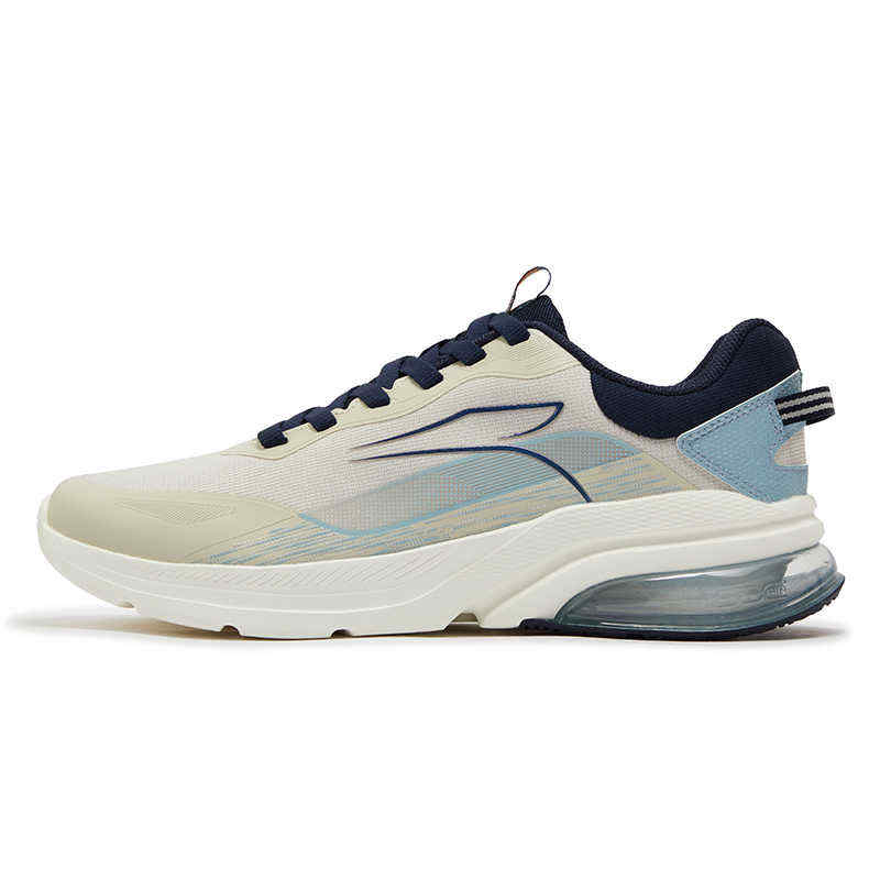 361° Non slip Lightweight Low top Casual Running Shoes Men's Yellow White Blue