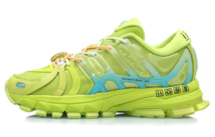 Li-Ning Li Ning Cushioning Support Rebound Cushioning Support Rebound Low top Running Shoes Women's Juice Green