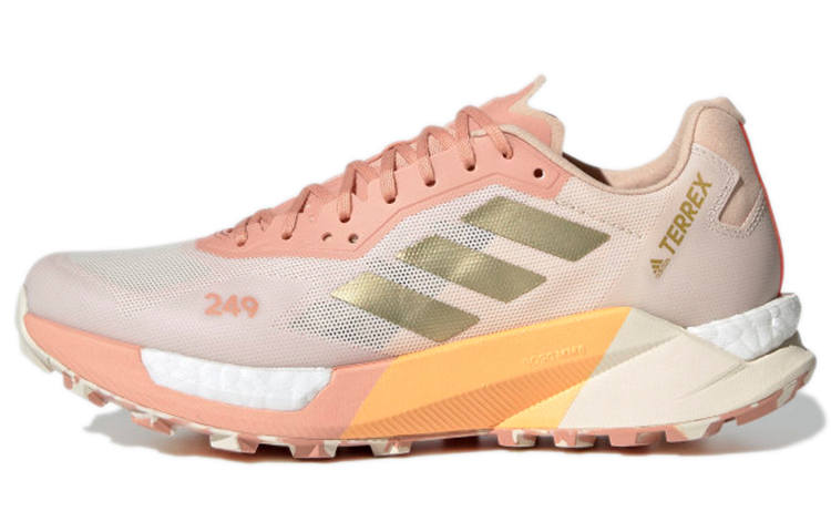 Adidas Adidas ULT Ultra Trail Running Comfortable Abrasion Resistant Breathable Low top Running Shoes Women's Orange