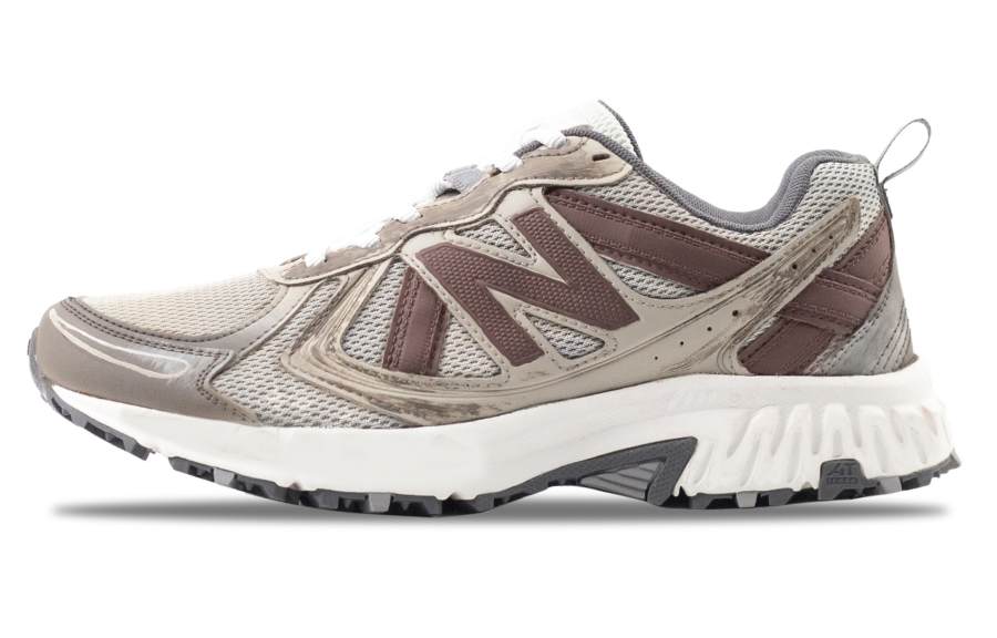 New Balance New Balance NB 410 V5 Abrasion Resistant Breathable Low top Casual City Commuting Running Shoes Unisex Beige Brown