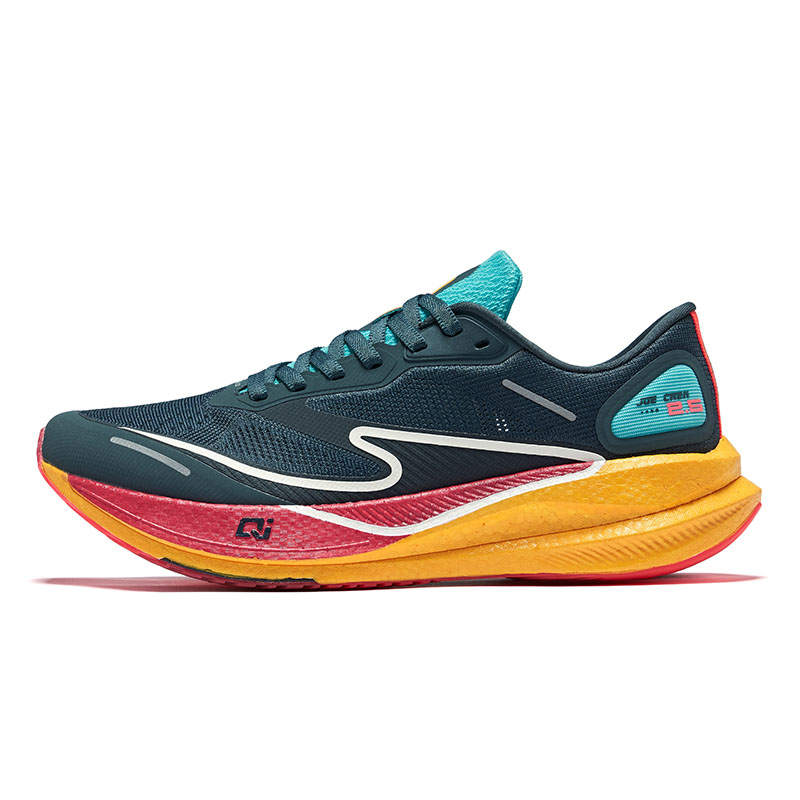 Erke Dust Free 2.0 Cushioning Slip Resistant Abrasion Resistant Rebound Low top Running Shoes Men's Star Era Colorway