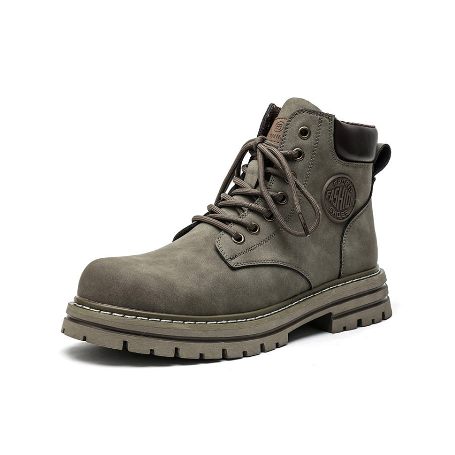 Lanza Lanza Short Combat Boots Unisex Black