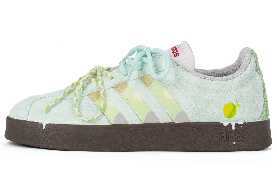 Adidas Adidas VL COURT 2.0 Muskmelon Low top Skateboard Shoes Unisex Light Green