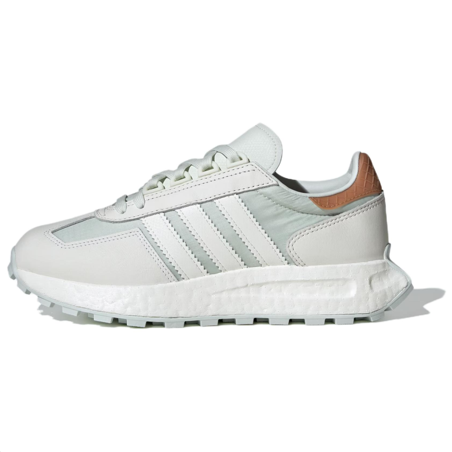 Adidas Originals Retropy E5 Low top Casual Running Shoes Women's White Brown