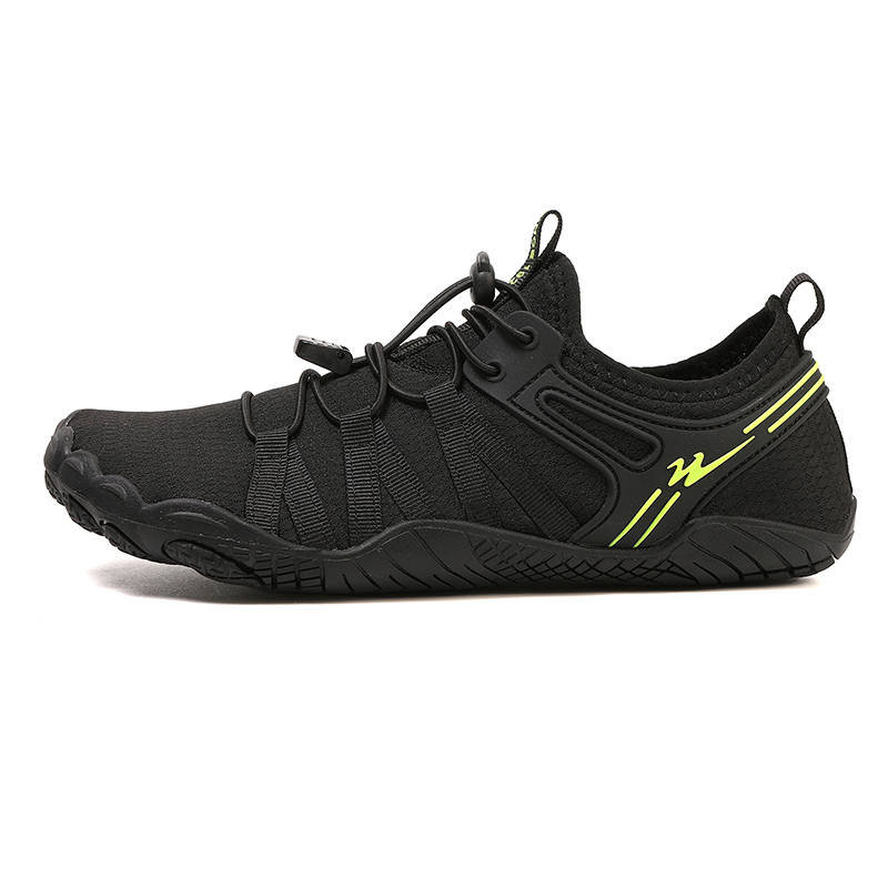 Binary Binary Slip Resistant Quick Dry Lightweight Low top Outdoor Shoes Unisex Black