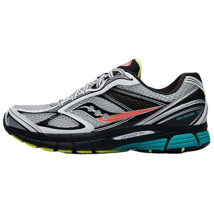 Saucony Low top Casual Running Shoes Unisex Gray Black
