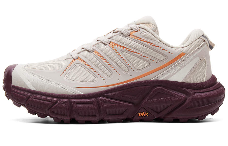 PEAK Cushioning Coverage Rebound Abrasion Resistant Slip Resistant Low top Running Shoes Women's Wheat Khaki