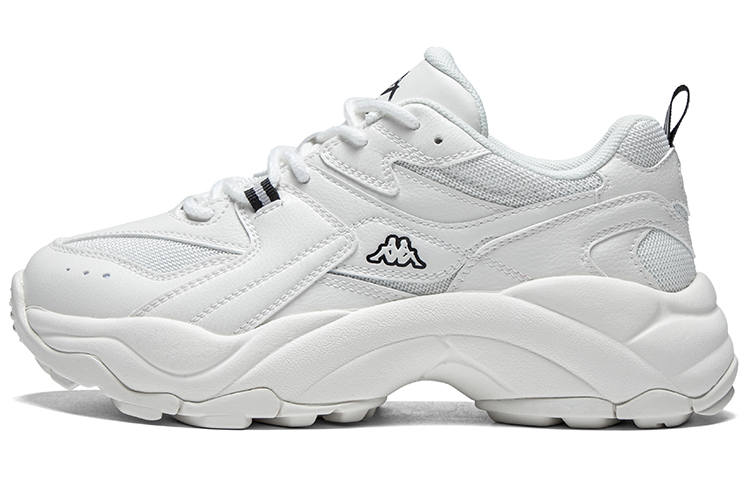 Kappa Back to Back Low top Chunky Sneakers Unisex White Black