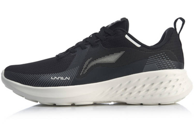 Li-Ning Li Ning Comfortable Slip Resistant, Abrasion Resistant, Lightweight Low top Running Shoes Men's Black