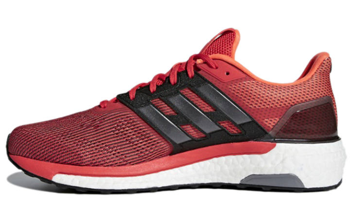 Adidas Adidas Supernova Slip Resistant Low top Running Shoes Men's Red Black