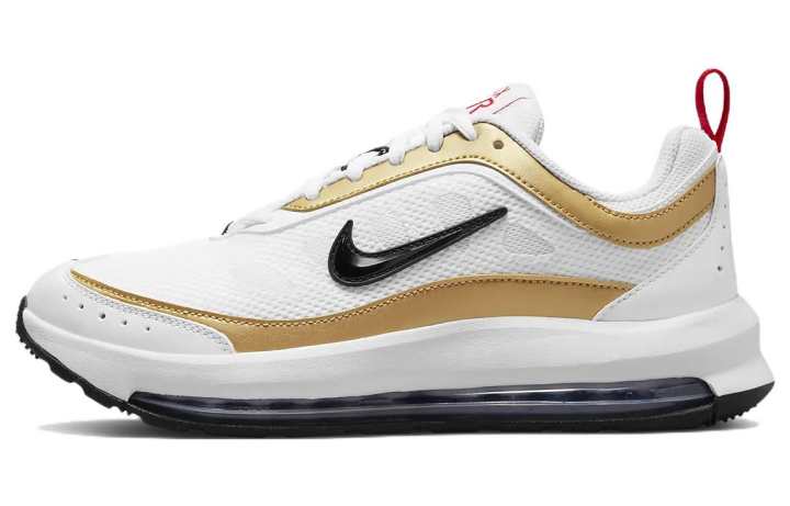 Nike Nike Air Max Ap White Metallic Gold Red Women's