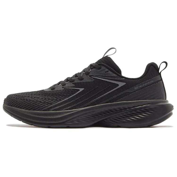 361° Breathable Moisture Wicking Breathable Moisture Wicking Low top Casual Running Shoes Men's Black