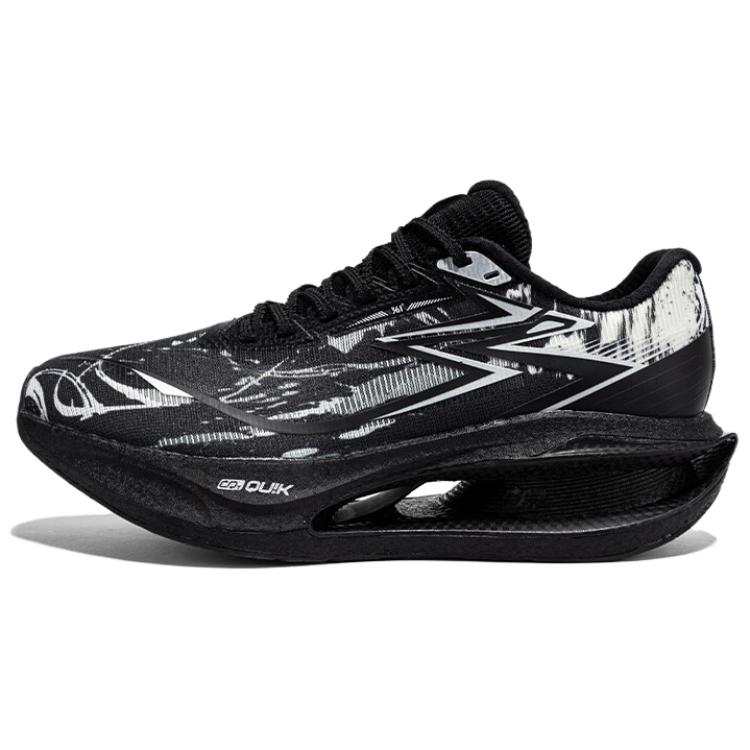 361° Style Abrasion Resistant Slip Resistant Low top Casual Running Shoes Men's Black White