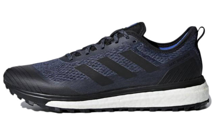 Adidas Adidas Response Trail Slip Resistant Low top Running Shoes Men's Blue Black