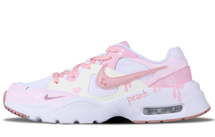 Nike Nike Air Max Fusion Low top Running Shoes Women's Yellow Pink