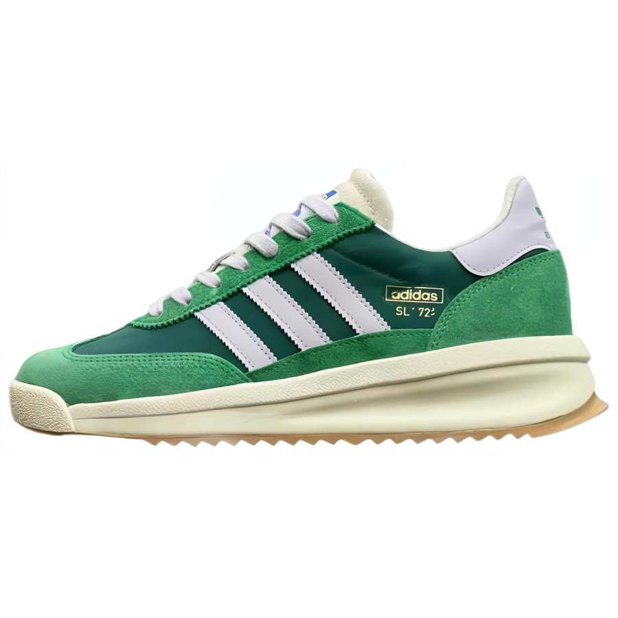 Adidas Adidas SL 72 Slip Resistant Abrasion Resistant Low top Running Shoes Unisex Green