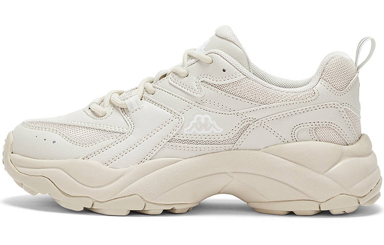Kappa Textile, Synthetic Leather, TPU Cushioning Slip Resistant Abrasion Resistant Low top Chunky Sneakers Women's