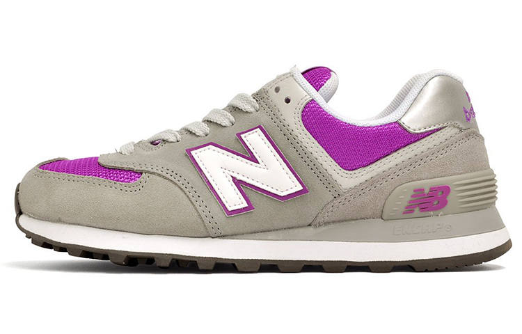 New Balance New Balance NB 574 Low top Marathon Running Shoes Women's Gray Purple