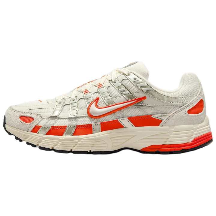 Nike Nike P 6000 Sail Pale Ivory Light Bone Picante Red Women's