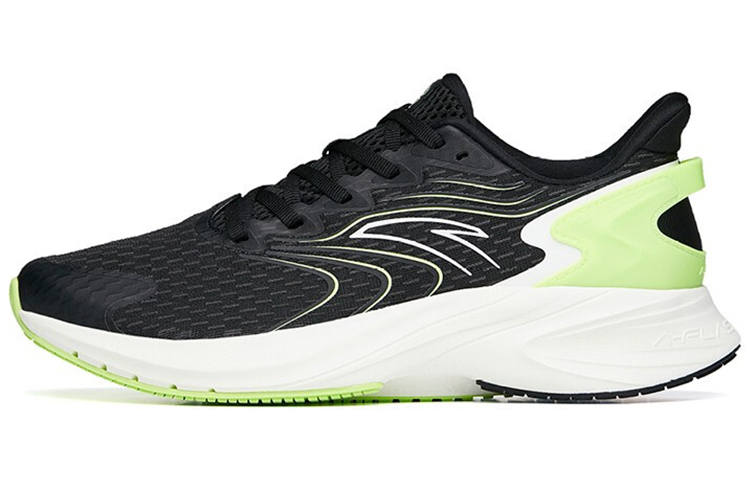 Anta Antelope Run 2 Wear resistant And Lightweight Low top Running Shoes Men's Black Gray Green