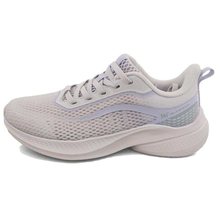 361° Abrasion Resistant Breathable Low top Casual Training Running Shoes Women's Gray Purple