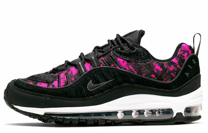 Nike Nike Air Max 98 Pixel Black Hyper Pink Women's