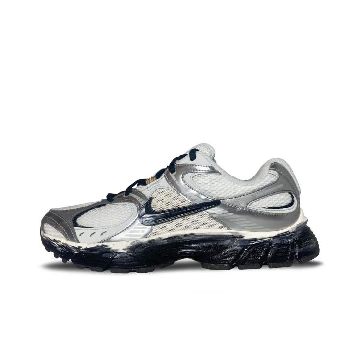 Nike Nike V5 RNR Abrasion Resistant Breathable Low top Running Shoes Men's Silver