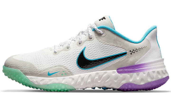 Nike Nike Alpha Huarache Elite 3 Turf White Peach Cream