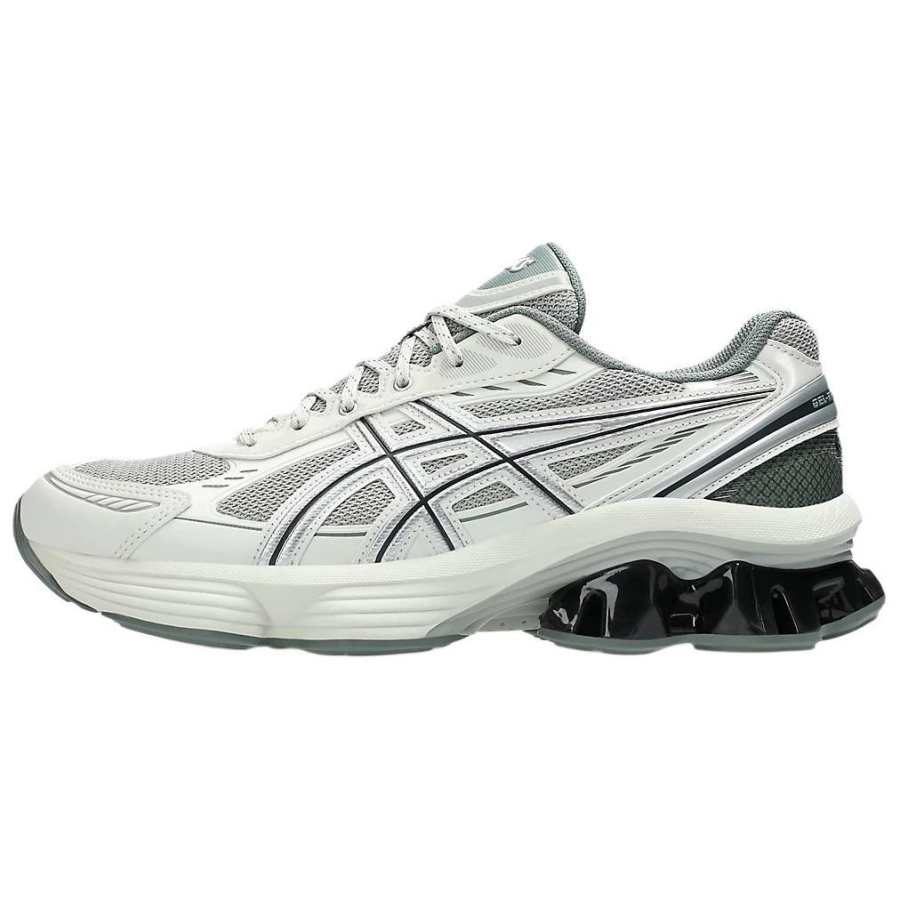 ASICS GEL KINETIC FLUENT Low top Casual City Commuting Running Shoes Unisex Gray Silver