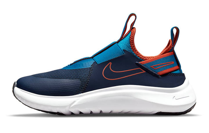 Nike Nike Flex Plus 'Midnight Navy Orange' Gs