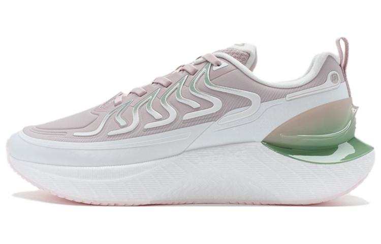 XTEP Wind And Fire 27 Cushioning Slip Resistant Low top Casual Running Shoes Women's Pink White