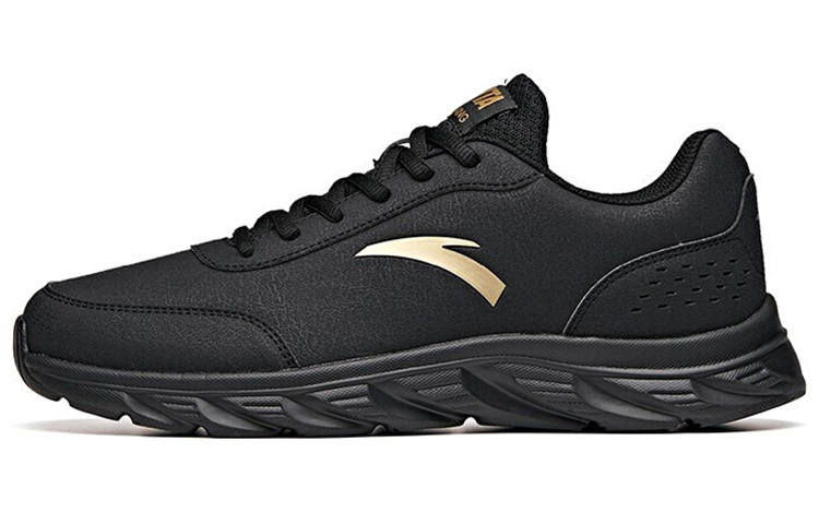 Anta Synthetic Leather Slip Resistant, Abrasion Resistant, Breathable, Lightweight Low top Running Shoes Men's