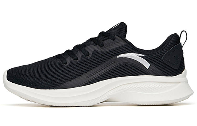 Anta Running Collection Cushioning Lightweight Wear-Resistant Slip-Resistant Low-Top Running Shoes Women's Black