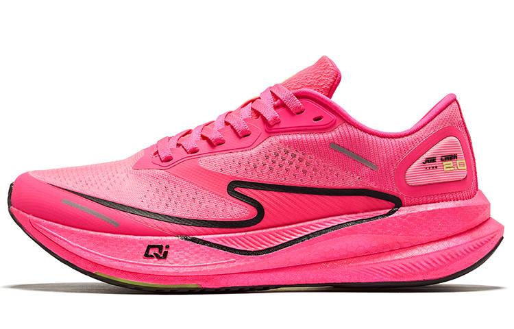 Erke Dust Free 2.0 Cushioning Rebound Low top Running Shoes Men's Honey Dragon Fruit