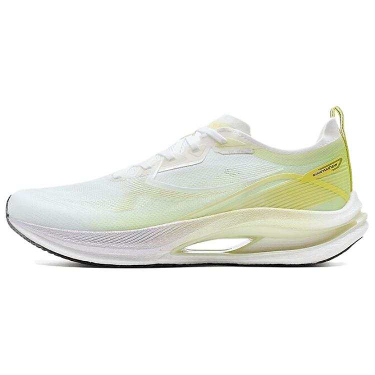 XTEP Abrasion Resistant Coverage Abrasion Resistant Coverage Low top Casual Running Shoes Women's White Green
